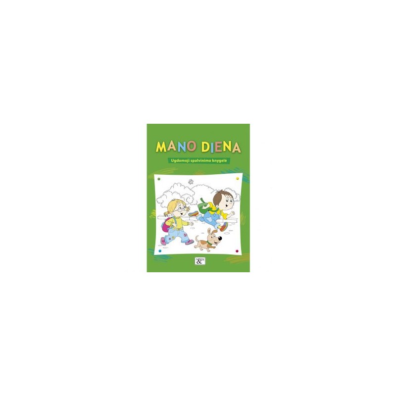 Spalvinimo knygelė „Mano diena“