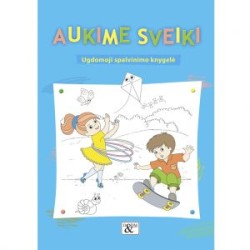 Spalvinimo knygelė „Aukime...