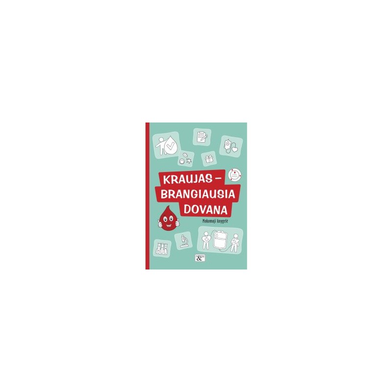 Knygelė „Kraujas – brangiausia dovana“