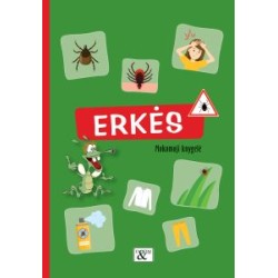 Mokomoji knygelė „Erkės“
