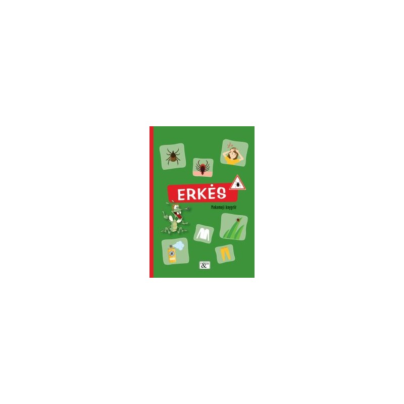 Mokomoji knygelė „Erkės“