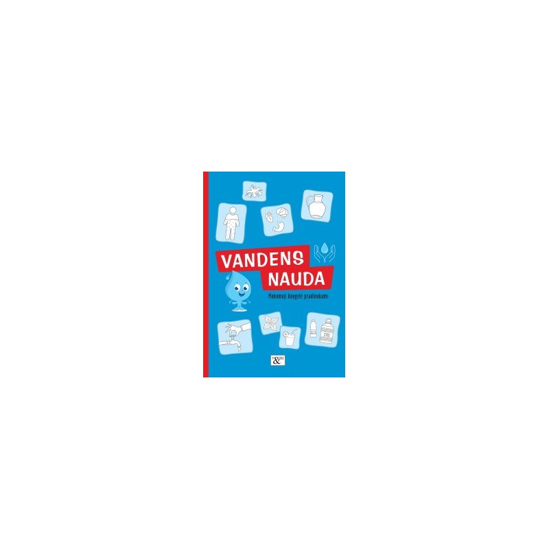 Mokomoji knygelė „Vandens nauda“
