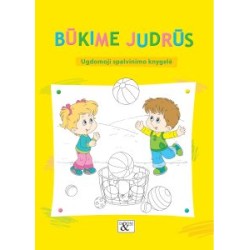 Spalvinimo knygelė „Būkime...
