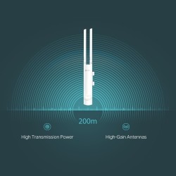 TP-Link Omada EAP110-Outdoor 300Mbps Wireless N Outdoor Prieigos taškas