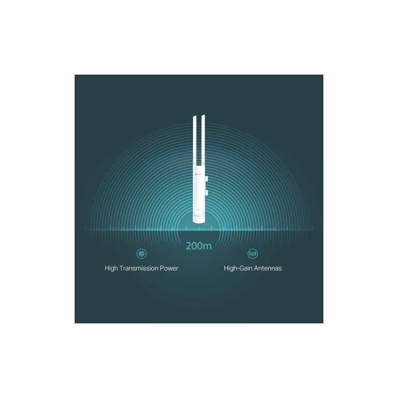 TP-Link Omada EAP110-Outdoor 300Mbps Wireless N Outdoor Prieigos taškas