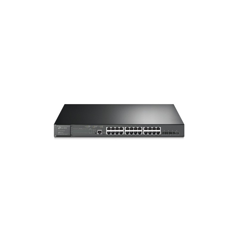 TP-Link TL-SG3428XMP JetStream 24Port Gigabit & 4Port 10GE SFP+ L2+ Managed Šakotuvas su 24Port PoE+