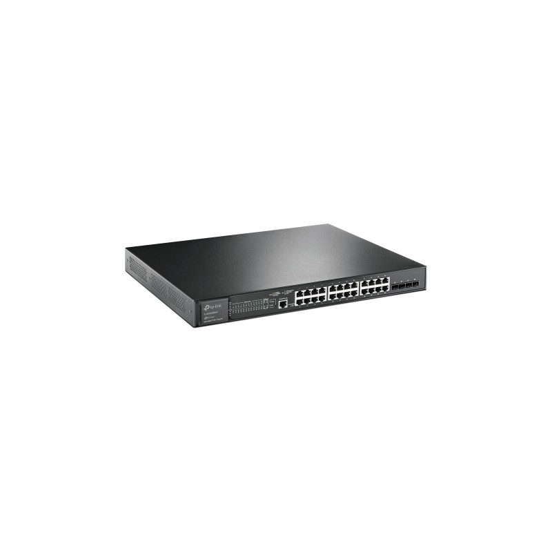 TP-Link TL-SG3428XMP JetStream 24Port Gigabit & 4Port 10GE SFP+ L2+ Managed Šakotuvas su 24Port PoE+