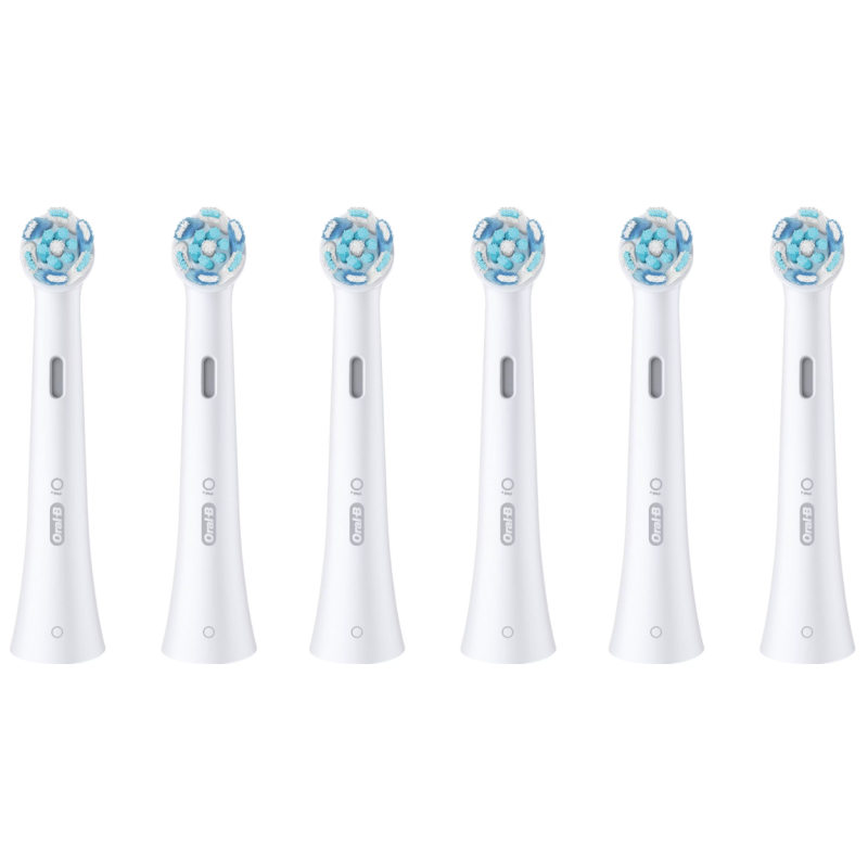 Oral-B iO Ultimate Clean x6 Dantų šepetėlio galvutės, Balta