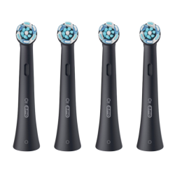 Oral-B iO Ultimate Clean x4 Dantų šepetėlio galvutės, Juoda