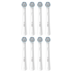 Oral-B iO Gentle Care x8 Dantų šepetėlio galvutės, Balta
