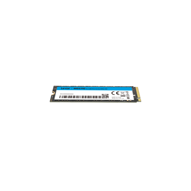 Lexar NM610PRO 1TB SSD M.2 2280 PCIe Gen3x4 NVMe High speed, up to 3300MB/s read