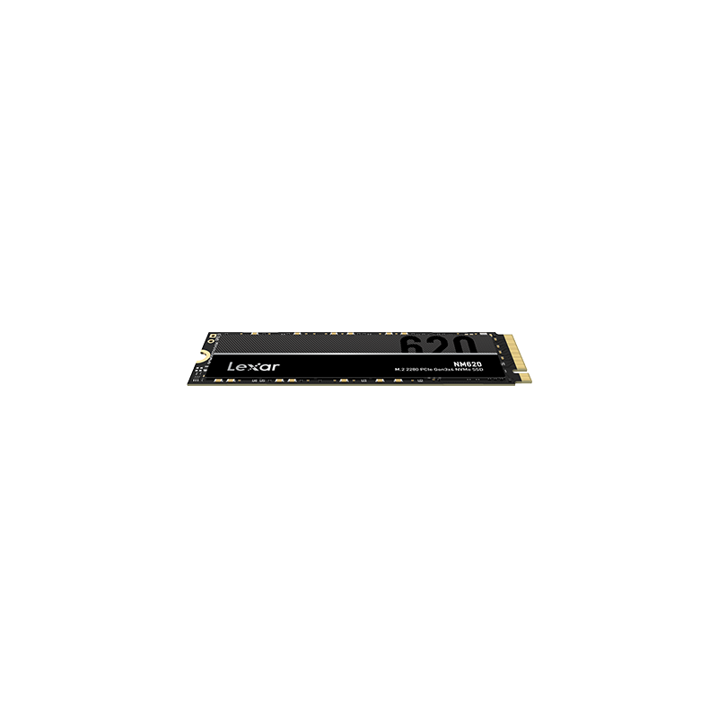 Lexar NM620 512GB SSD M.2 2280 PCIe Gen3x4 NVMe High Speed, up to 3500MB/s read, 2400MB/s write