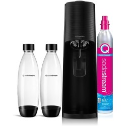 SodaStream Terra Black + 2 bottles (1012812310) Gazuoto vandens gaminimo aparatas, Juoda