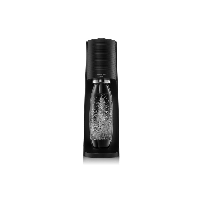SodaStream Terra Black + 2 bottles (1012812310) Gazuoto vandens gaminimo aparatas, Juoda