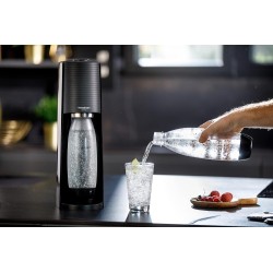 SodaStream Terra Black + 2 bottles (1012812310) Gazuoto vandens gaminimo aparatas, Juoda