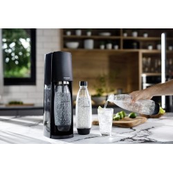 SodaStream Terra Black + 2 bottles (1012812310) Gazuoto vandens gaminimo aparatas, Juoda
