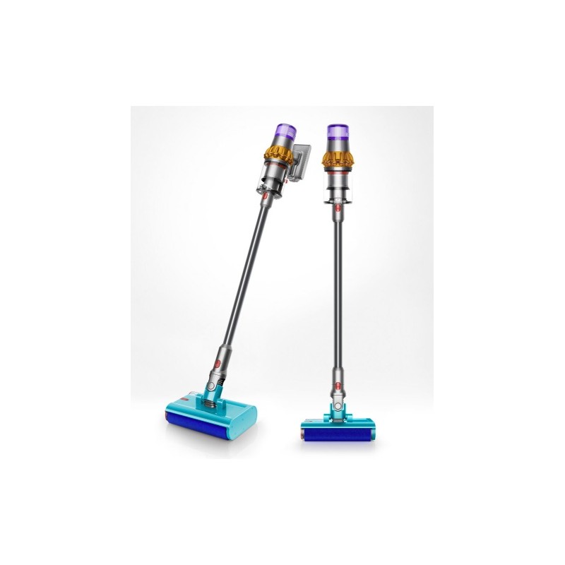 Dyson V15s Detect Submarine Belaidis dulkių siurblys, Nickel/Yellow (SPEC)