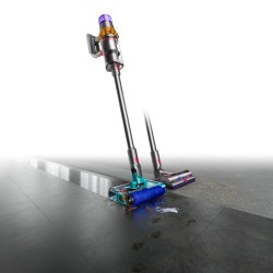 Dyson V15s Detect Submarine Belaidis dulkių siurblys, Nickel/Yellow (SPEC)