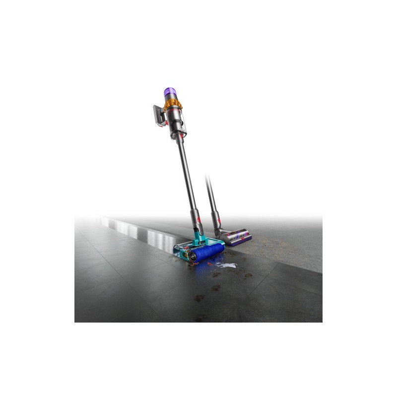 Dyson V15s Detect Submarine Belaidis dulkių siurblys, Nickel/Yellow (SPEC)