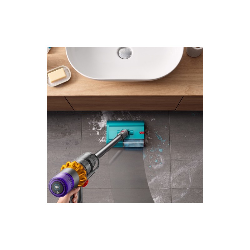 Dyson V15s Detect Submarine Belaidis dulkių siurblys, Nickel/Yellow (SPEC)