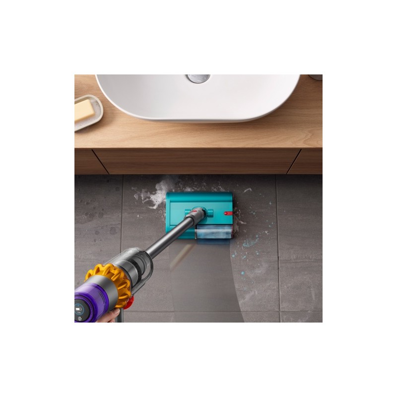 Dyson V15s Detect Submarine Belaidis dulkių siurblys, Nickel/Yellow (SPEC)