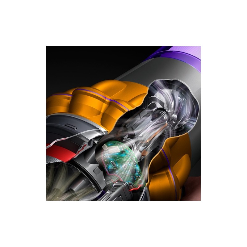 Dyson V15s Detect Submarine Belaidis dulkių siurblys, Nickel/Yellow (SPEC)