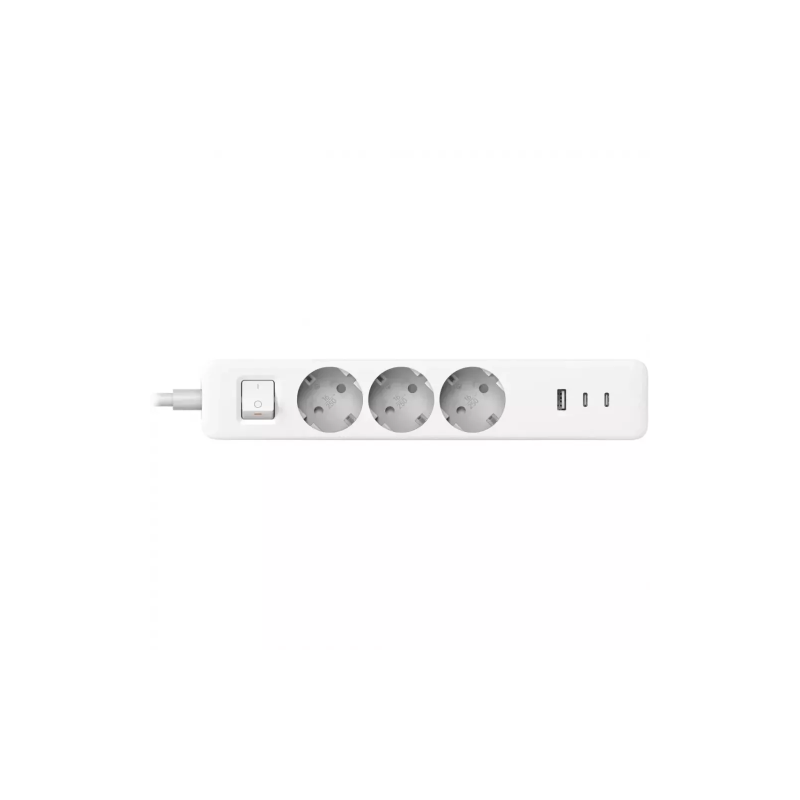 Xiaomi XMCXB01EU 20W Power Strip (2C1A) ilgintuvas 1.4m, EU, Balta