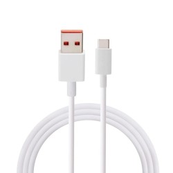 Xiaomi 6A USB-A to USB-C Kabelis 1m, Balta