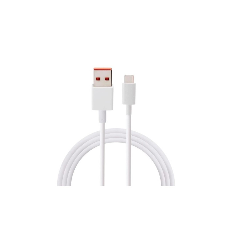 Xiaomi 6A USB-A to USB-C Kabelis 1m, Balta