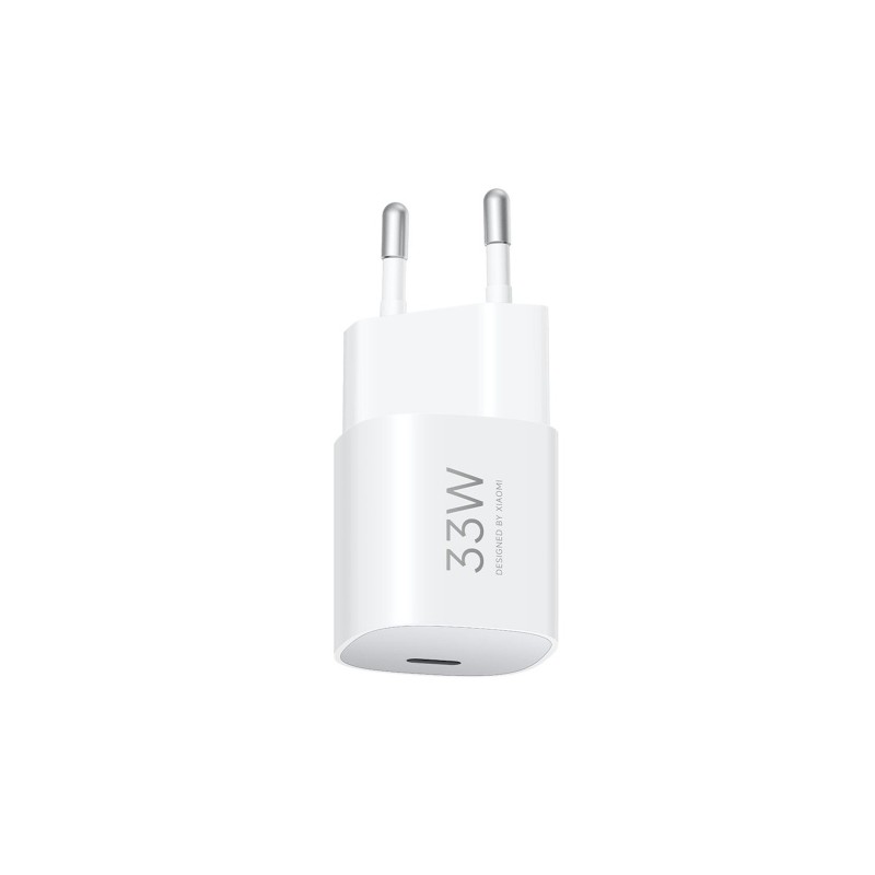 Xiaomi 33W Nano Įkroviklis USB-C EU, Balta
