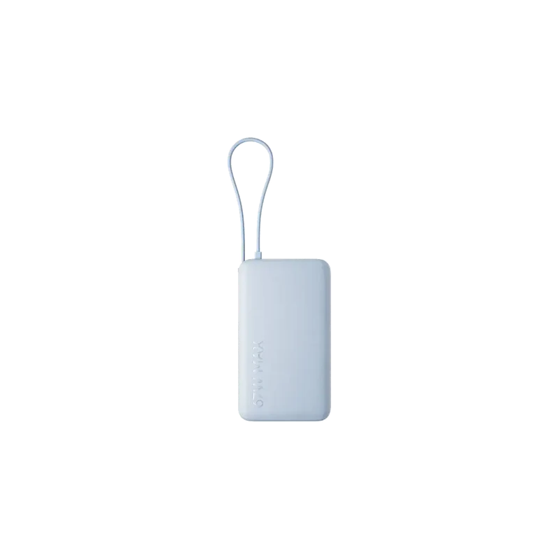 Xiaomi 67W Išorinė baterija (Power Bank) 10000mAh, integruotas kabelis, Ice Blue