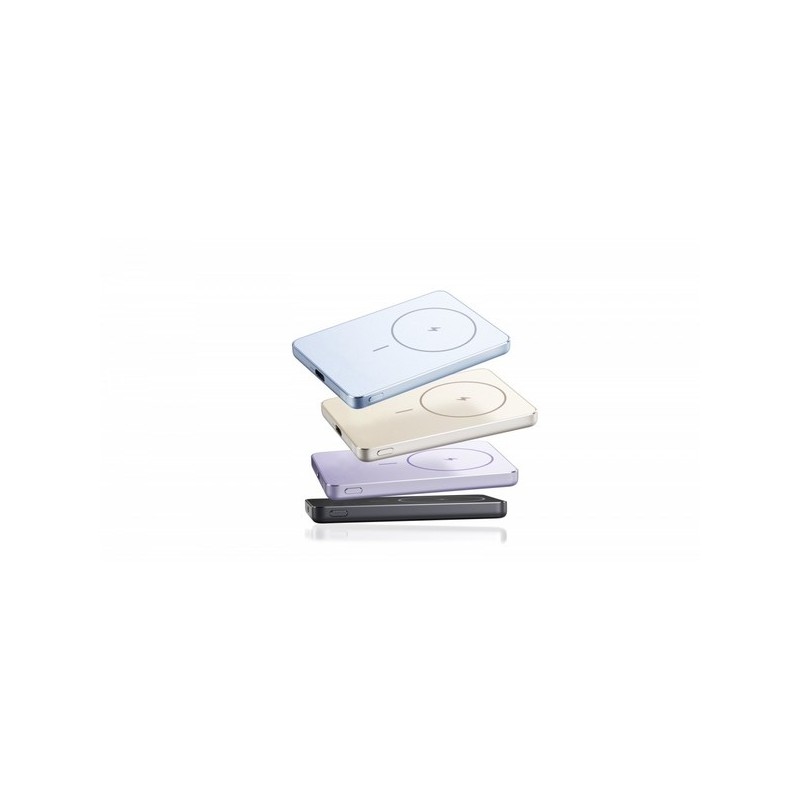 Xiaomi Super Slim Magnetic Išorinė baterija (Power Bank) 5000mAh, Mėlyna