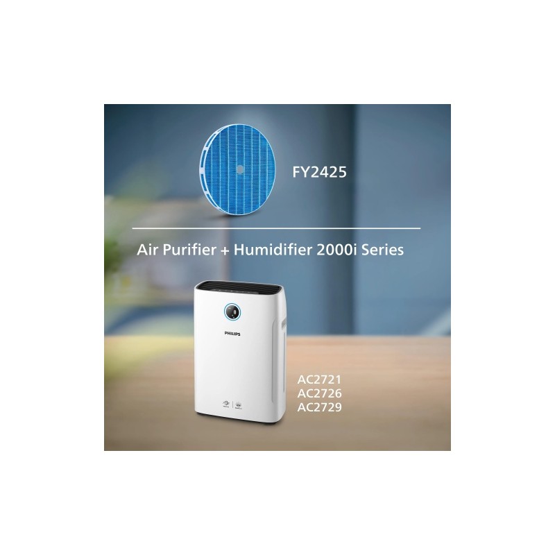 Philips FY2425/30 Pakaitinis drėkinimo filtras, skirtas 2-in-1 oro valytuvui ir drėkintuvui 2000i