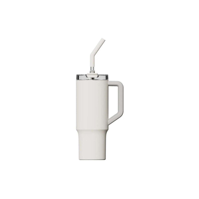 Xiaomi XMXGB01PL Straw Mug 1L Termo gertuvė, 316L stainless steel, Balta
