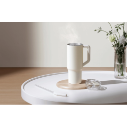 Xiaomi XMXGB01PL Straw Mug 1L Termo gertuvė, 316L stainless steel, Balta