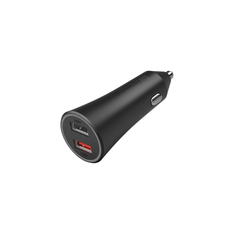Xiaomi CC06ZM Mi 37W Dual-Port Automobilinis įkroviklis, Juoda