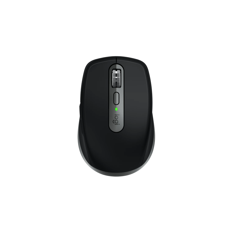 Logitech MX Anywhere 3S for Mac Belaidė pelė, RF Wireless + Bluetooth, 8000 DPI, Space Gray