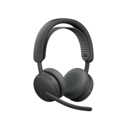 Logitech Zone Wireless 2 ES for Business MS Teams Belaidės ausinės, Bluetooth, USB-C rec., Graphite