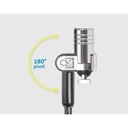 Kensington MicroSaver 2.0 Keyed Laptop Lock Nešiojamojo kompiuterio užraktas