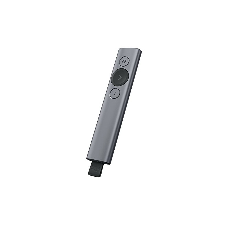 Logitech Spotlight Plus Presentation Remote Nuotolinio valdymo pultas, Slate