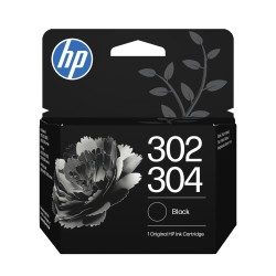 HP 302/304 (B7RT7AE) Rašalinė kasetė, Juoda