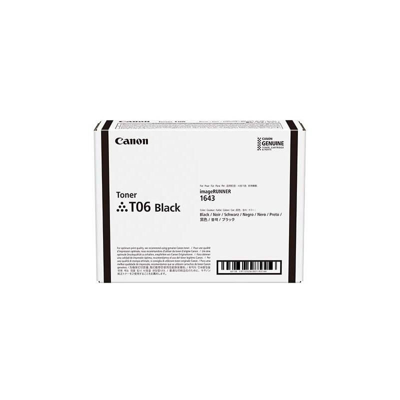 Canon T06 (3526C001) Lazerinė kasetė, Juoda