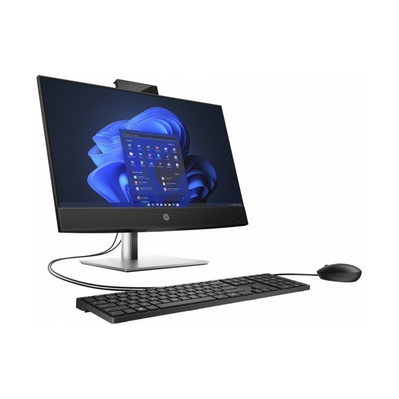HP ProOne 440 G9 AiO Kompiuteris 23.8'' FHD Intel Core i5-14500T 16GB 512GB SSD W11P, Black/Silver