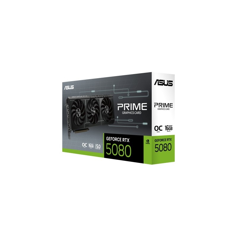 ASUS PRIME GeForce RTX 5080 16GB GDDR7 OC Edition Vaizdo plokštė