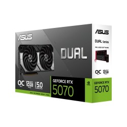 ASUS Dual GeForce RTX 5070 12GB GDDR7 OC Edition Vaizdo plokštė