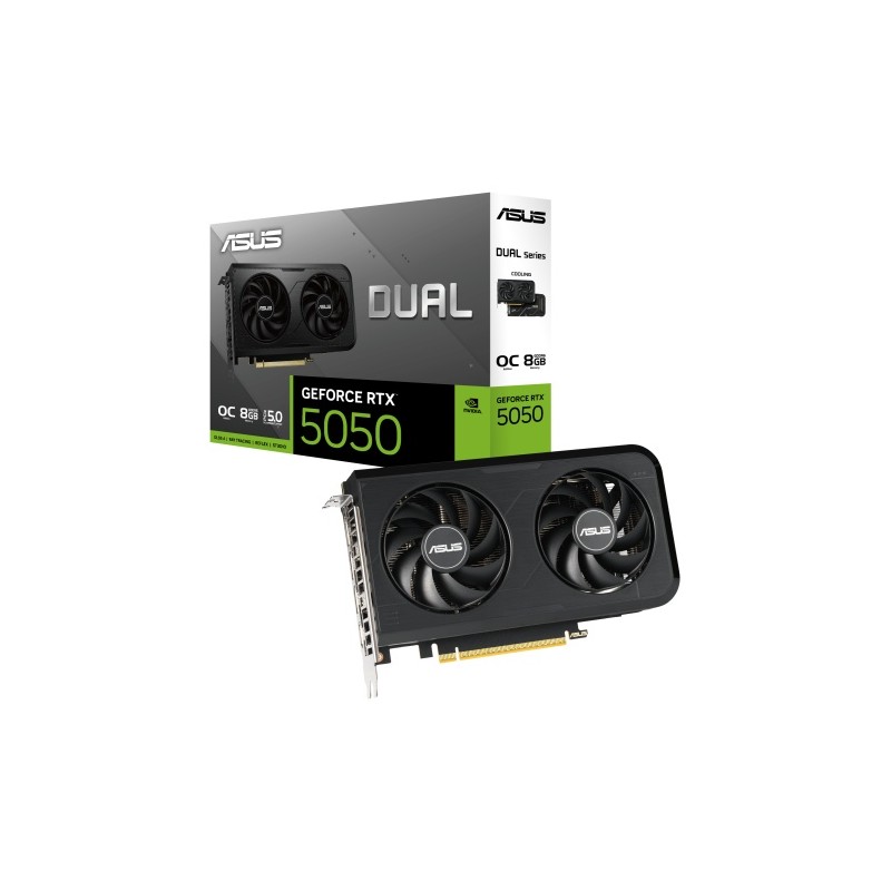ASUS Dual GeForce RTX 5050 8GB GDDR6 OC Edition Vaizdo plokštė