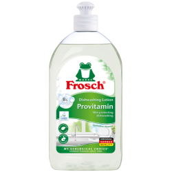 Frosch jautriai odai skirtas indų ploviklis su provitaminu B5, 500 ml