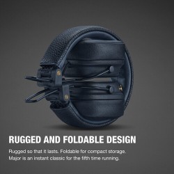 Marshall Major V Belaidės ausinės, Bluetooth, Midnight Blue