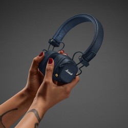 Marshall Major V Belaidės ausinės, Bluetooth, Midnight Blue