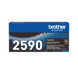Brother TN-2590 (TN2590) Lazerinė kasetė, Juoda
